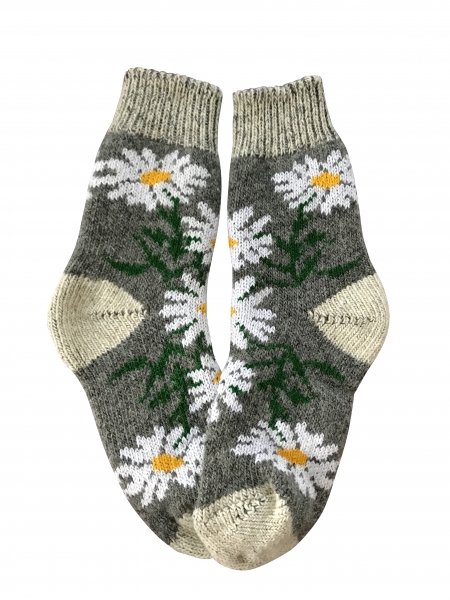 Kuschelsocken aus Schafwolle S38